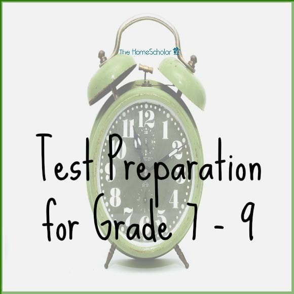 Test Preparation for Grade 7 - 9