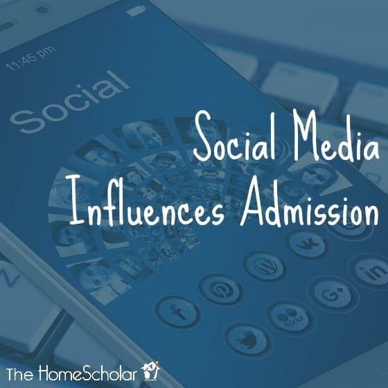 Social Media Influences Admission