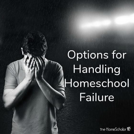 Options for Handling Homeschool Failure