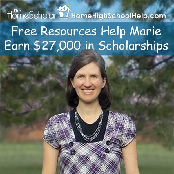 Free Resources Help Marie Earn $27,000 in Scholarships