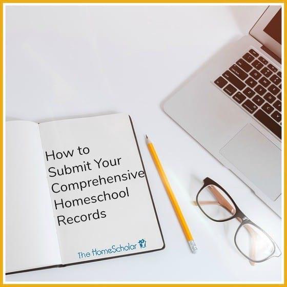 How to Submit Your Comprehensive Homeschool Records