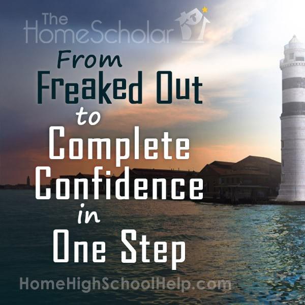 From Freaked Out to Complete Confidence in One Step