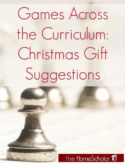 Games Across the Curriculum: Christmas Gift Suggestions