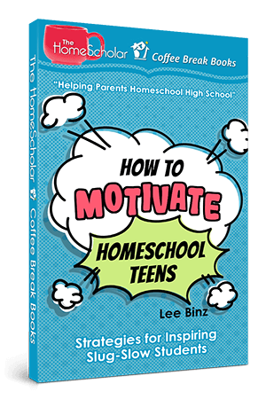 how to motivate homeschool teens 3d book cover