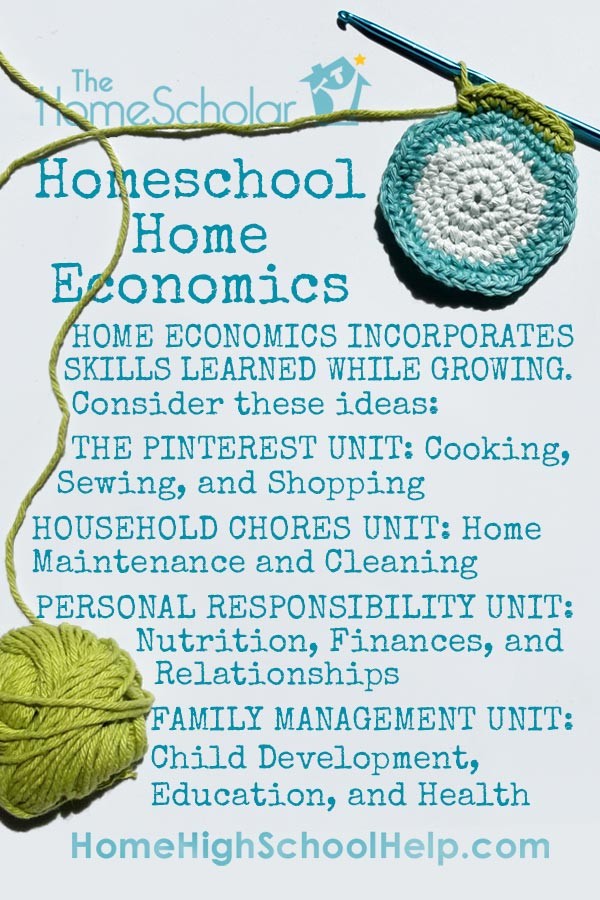 Homeschool Home Economics