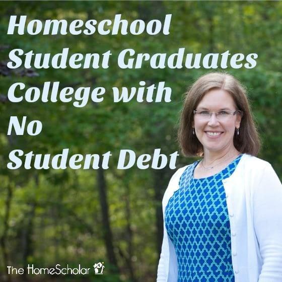 Homeschool Student Graduates College with No Student Debt