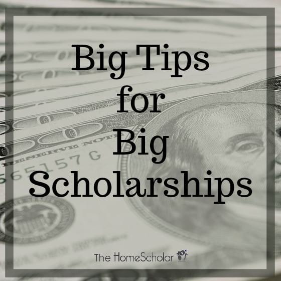 Big Tips for Big Scholarships