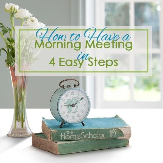How to Have a Morning Meeting in 4 Easy Steps