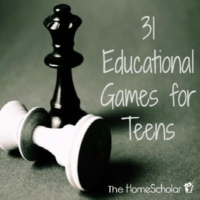 31 Educational Games for Teens