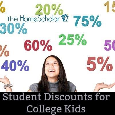 Student Discounts for College Kids