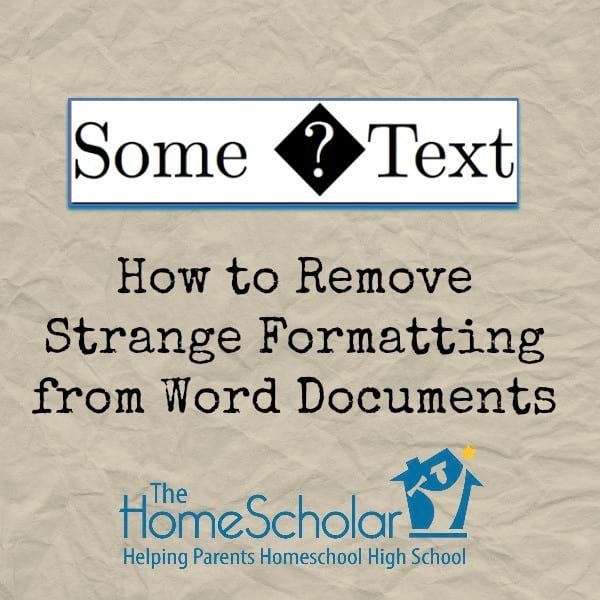 How To Remove Formatting From Word Documents