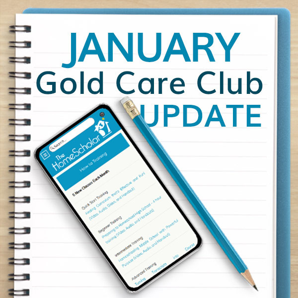 January Gold Care Club Update