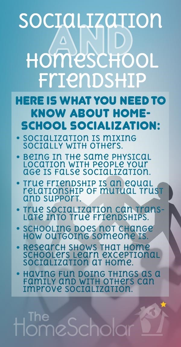 homeschooling and socialization for friendships