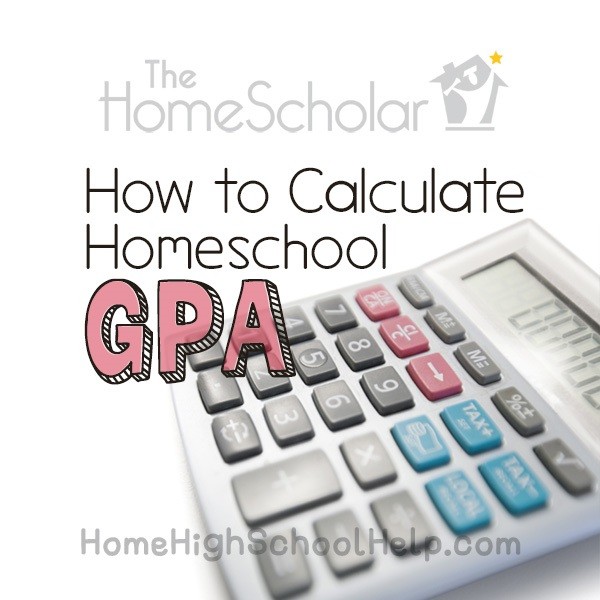 How to calculate homeschool GPA