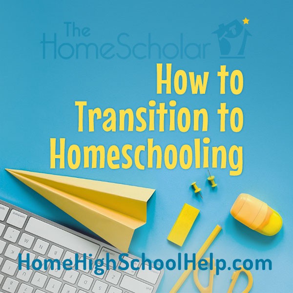 how to transition to homeschooling title