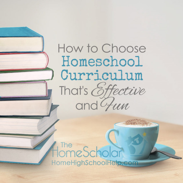 How to choose homeschool curriculum that's effective and fun