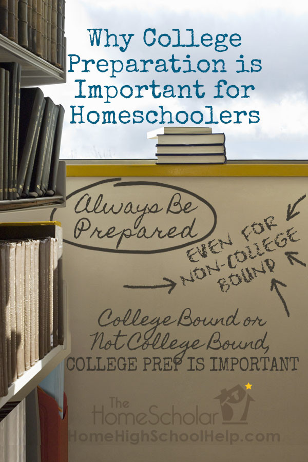 homeschool college prep pin