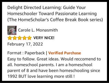 delight directed learning review