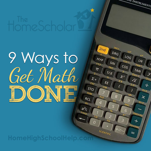 homeschool high school math title