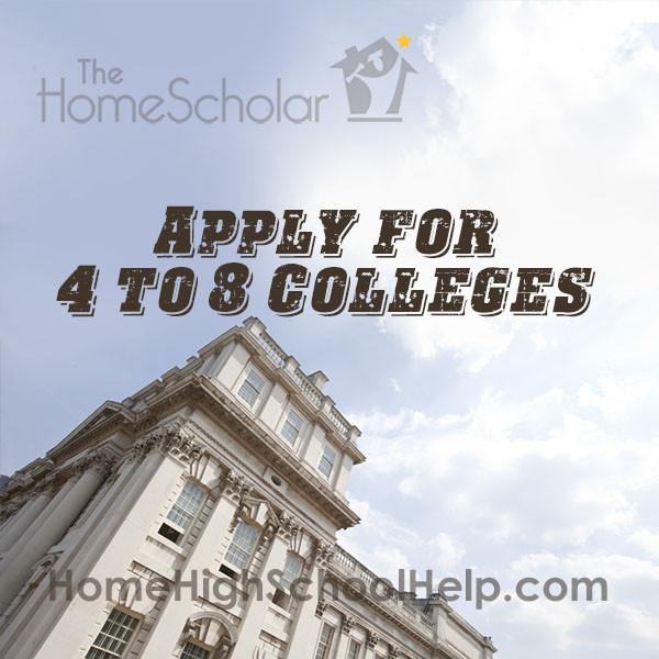 college applications for homeschoolers title