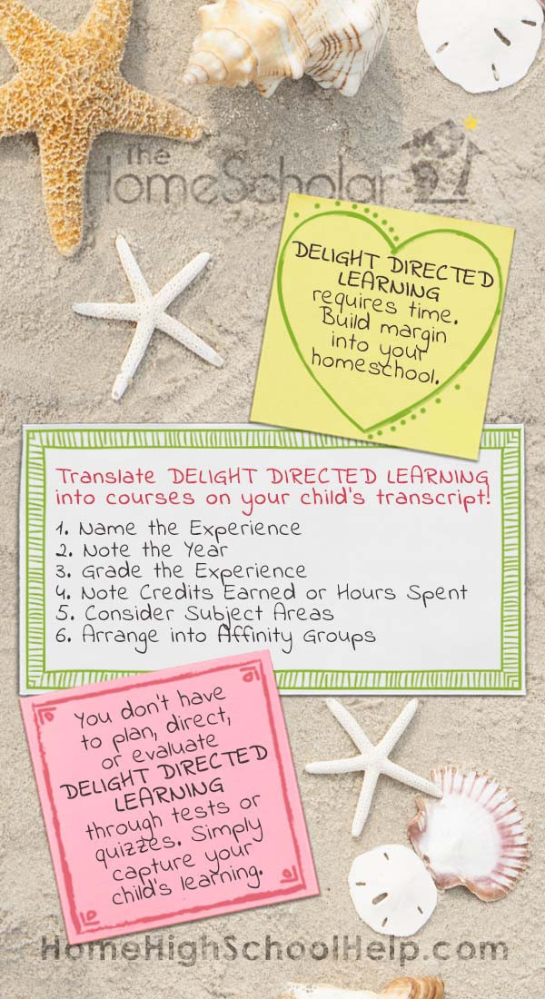 delight directed learning at the high school level homeschool tips homeschool transcript