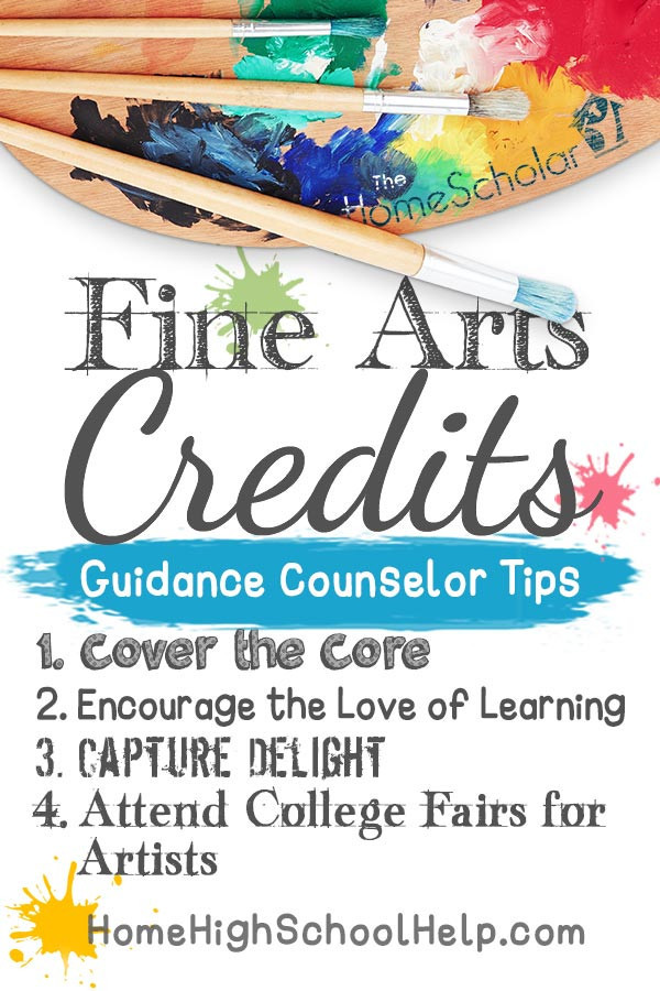 homeschool fine arts credits homeschool tips