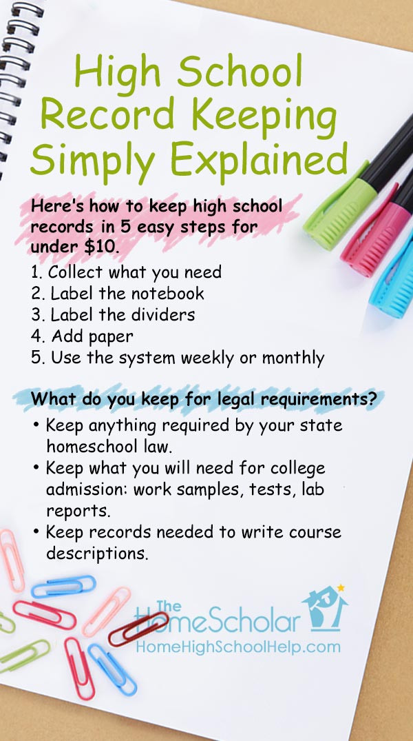 high school record keeping simply explained homeschool tips homeschool course descriptions