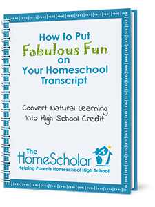 how to put fabulous fun on your homeschool transcript