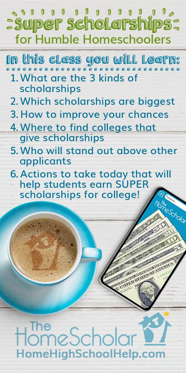 super scholarships humble homeschoolers pin college admission