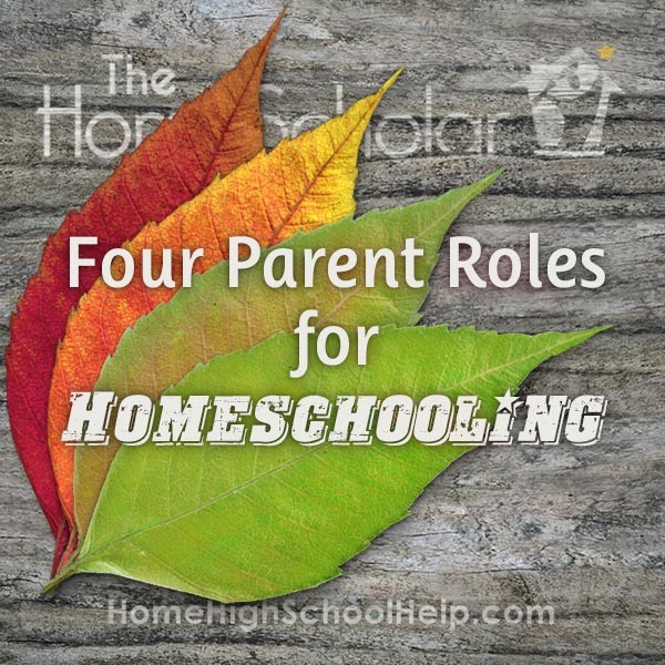 four parent roles of homeschooling families title