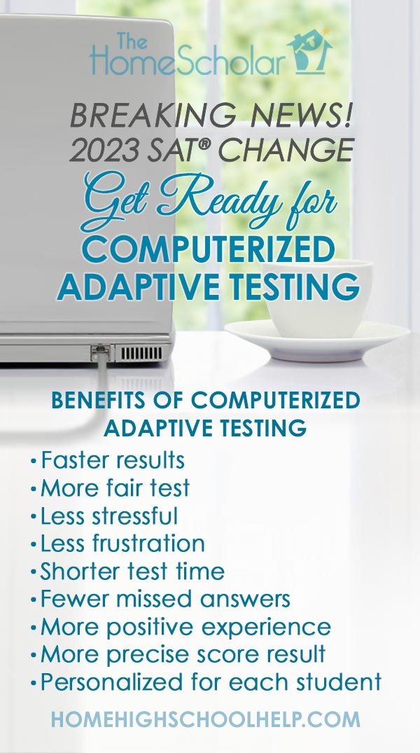 Online SAT change to computerized adaptive testing
