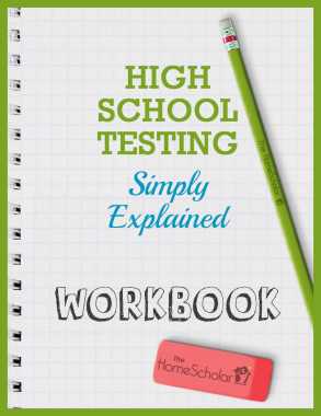 high school testing free class workbook
