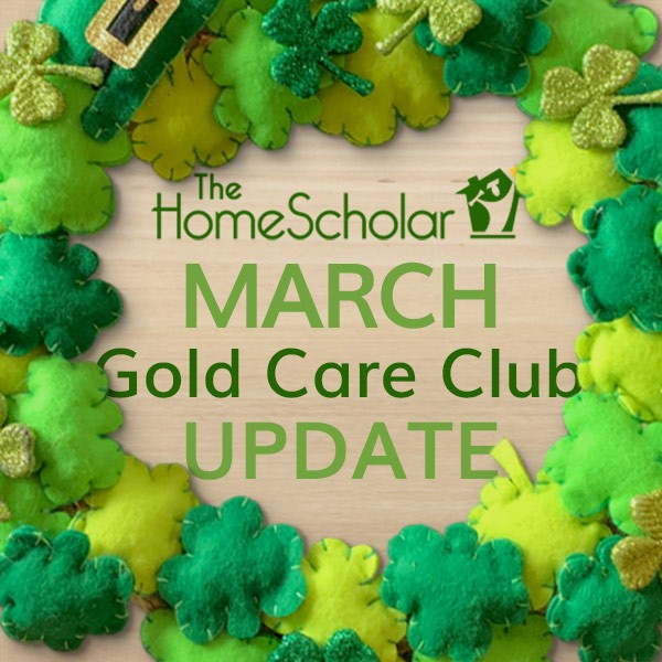 March Gold Care Club Update