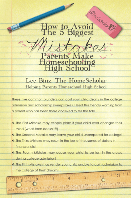 5 biggest homeschooling mistakes when parents homeschool high school pin