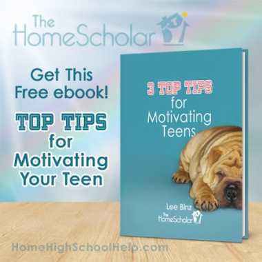 3 top tips motivating teens homeschool high school freebie