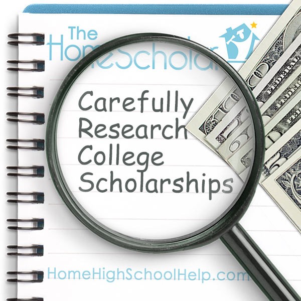 carefully research college scholarships title