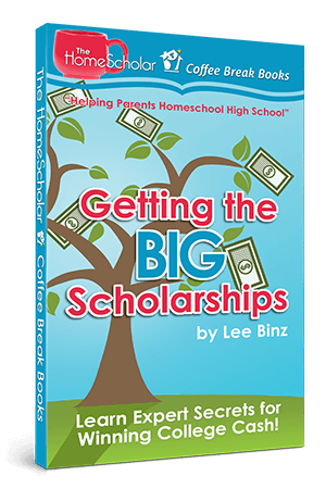 getting the big scholarship tips 3d book cover