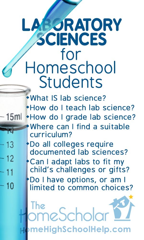 Laboratory Sciences for Homeschool Students