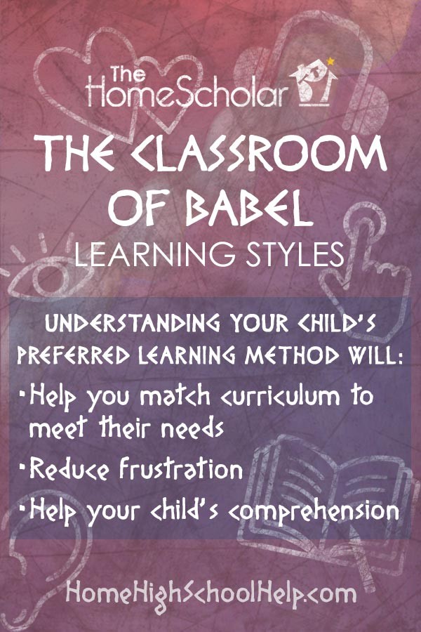 The Classroom of Babel - Learning Styles