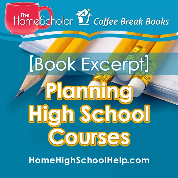 book excerpt planning high school courses title
