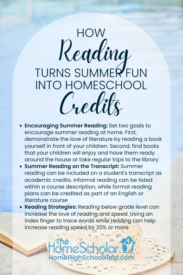 How Reading Turns Summer Fun Into Homeschool Credits