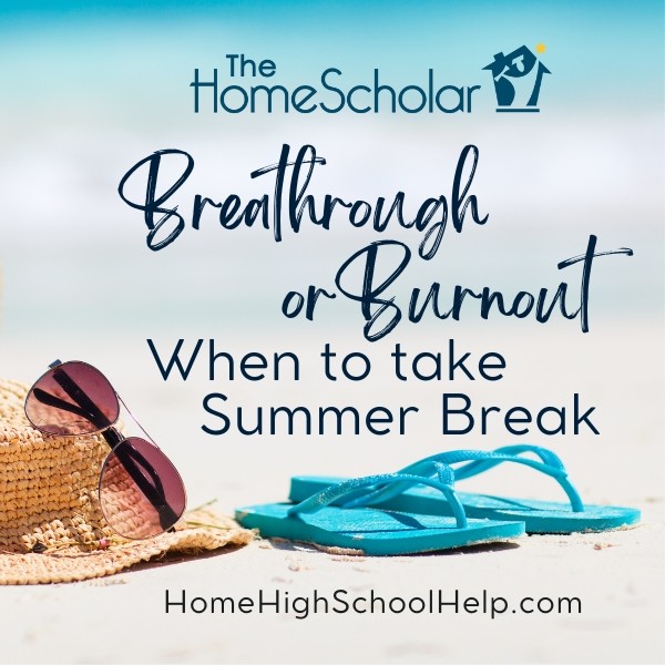 Breakthrough or Burnout? When to take Summer Break