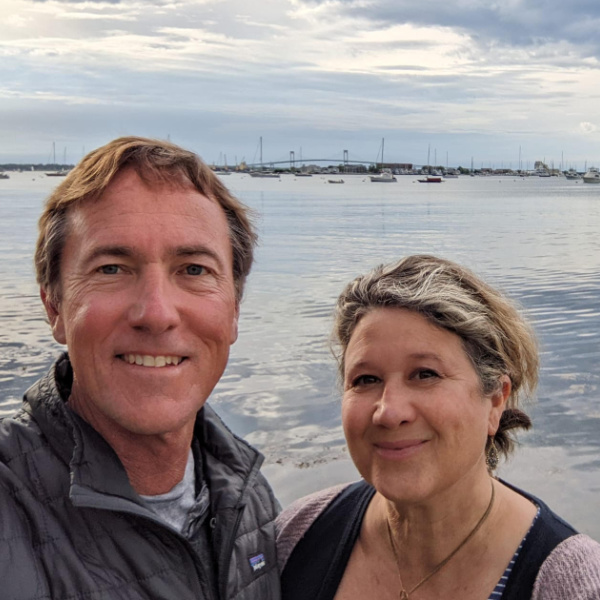 Lynne and Tony in Rhode Island